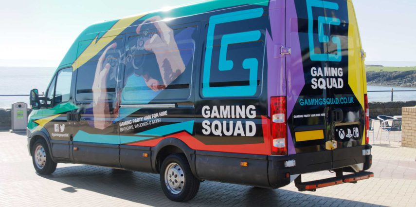 Gaming Squad South Wales gaming vans