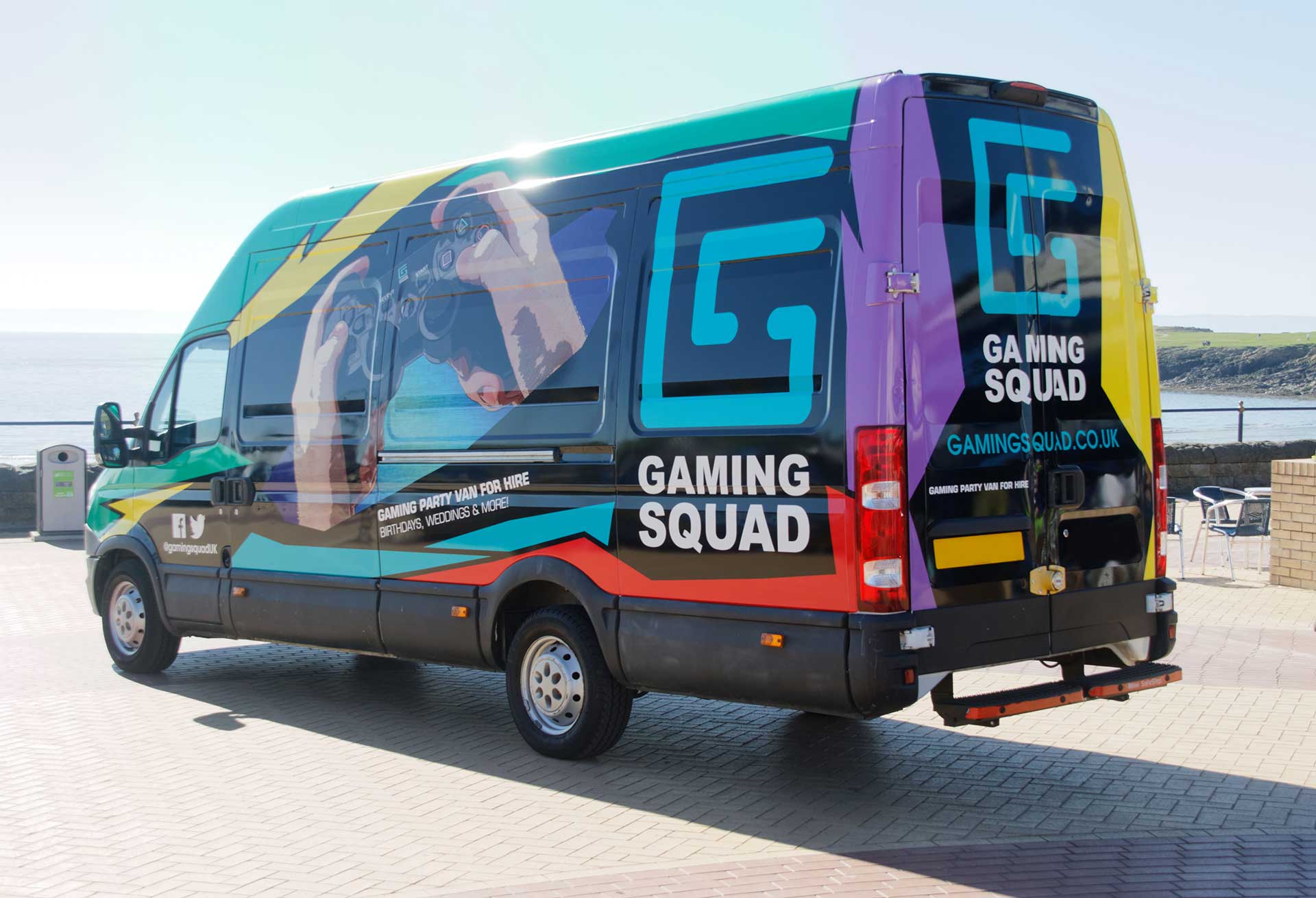 Gaming Squad Party Van - South Wales Video Game Parties