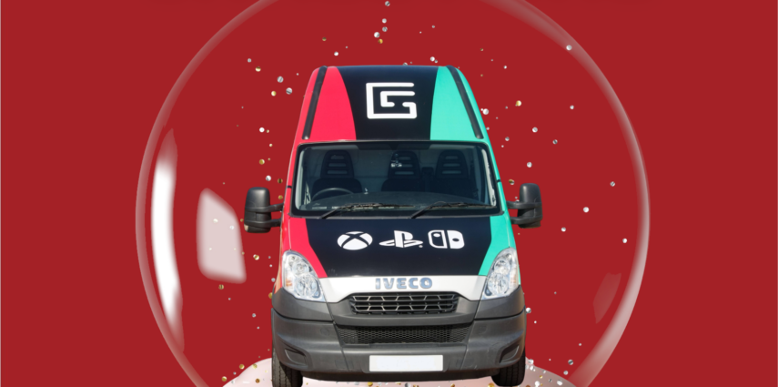 Merry Christmas from Gaming Squad South Wales premium gaming bus service