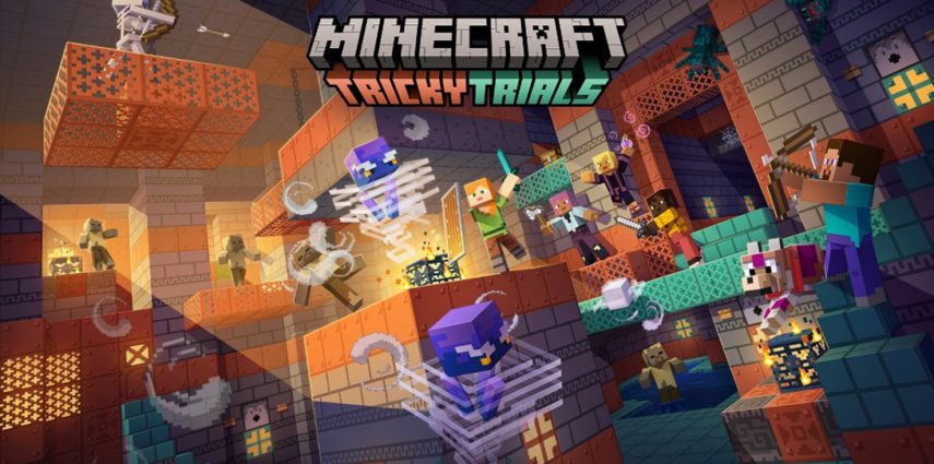 Minecraft Tricky Trails and Gaming Squad Gaming Bus South Wales finest combo
