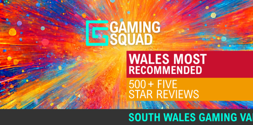 Gaming Squad Wales most recommended gaming party van bus