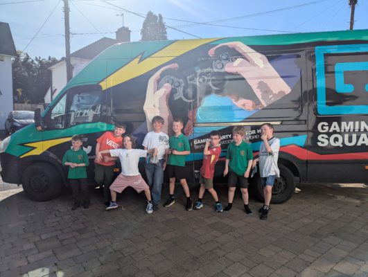 Gaming Squad equals kids perfect party