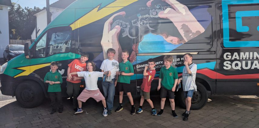 Gaming Squad equals kids perfect party