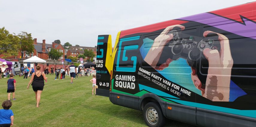 Gaming Squad Gaming Van at Community events